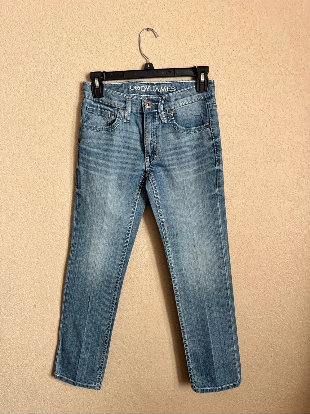 Cody James Kids' Light Blue Straight Leg Jeans